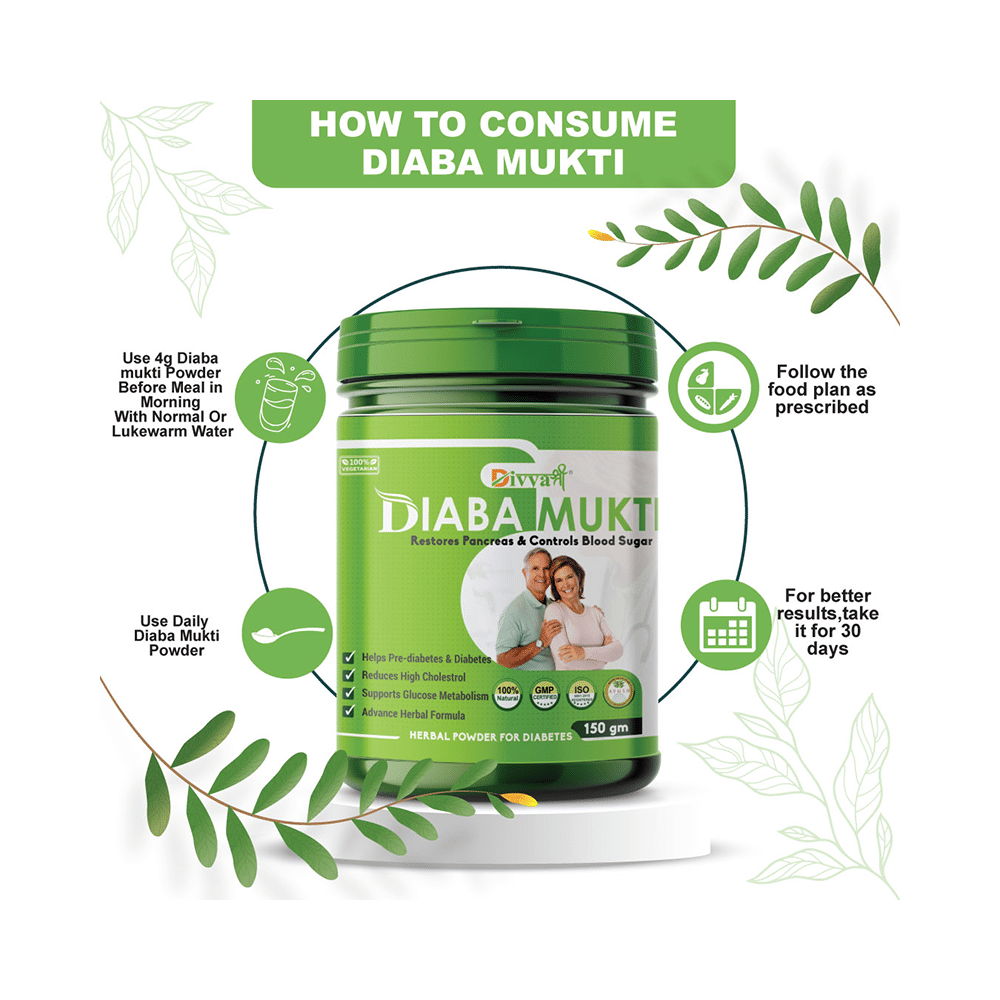 Divya Shree Diaba Mukti Powder - Image 5