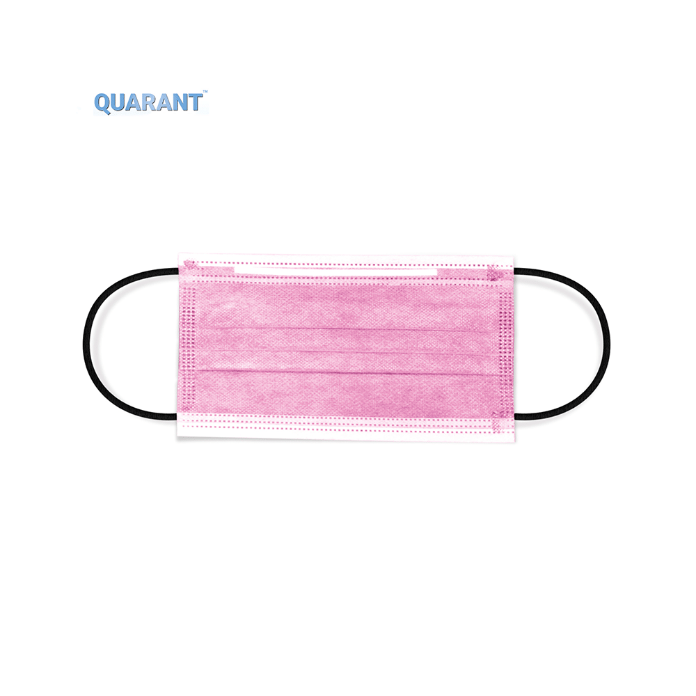 Quarant 4 Ply Designer Protective Face Mask Mask Pink - Image 6