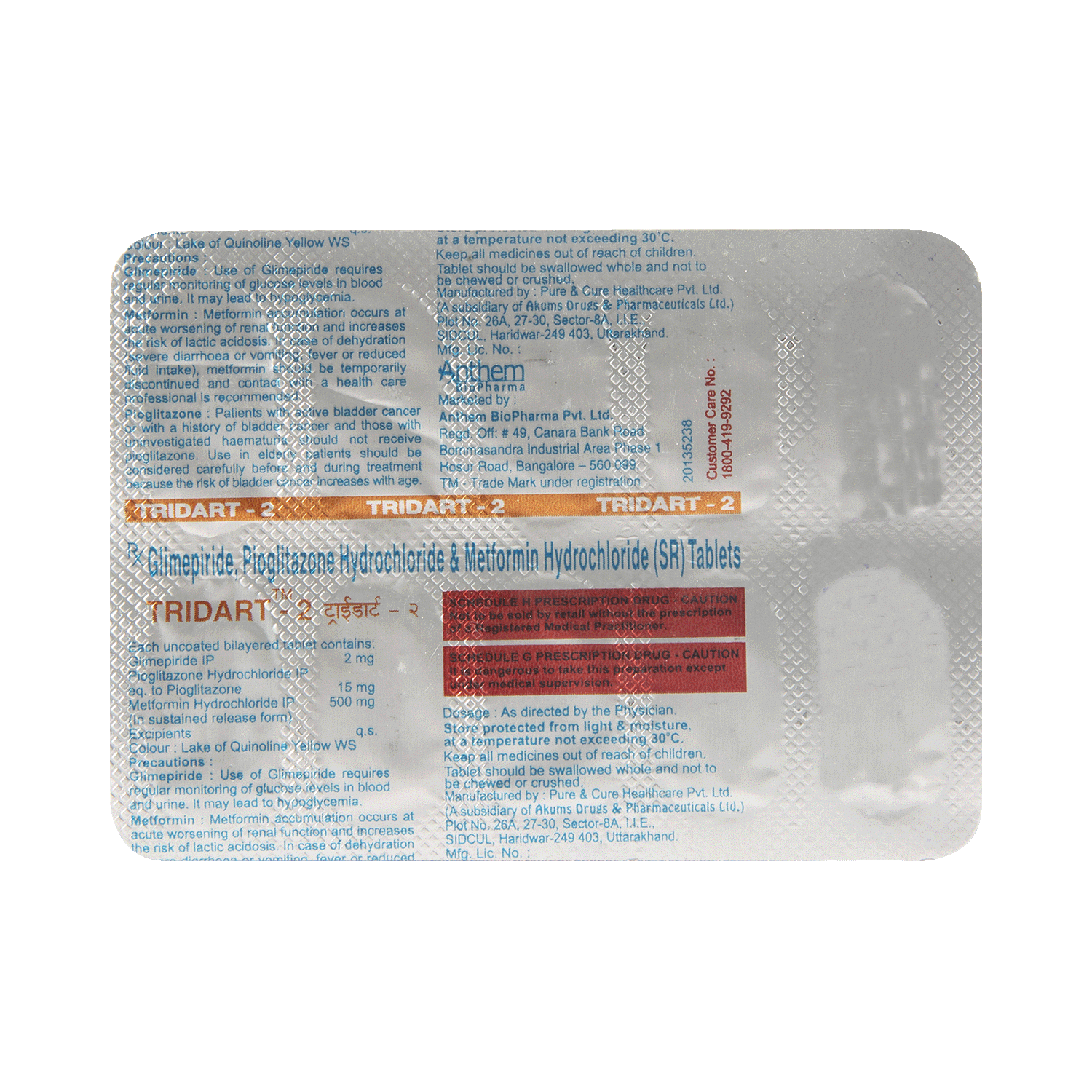 Tridart 2mg Tablet - Image 3