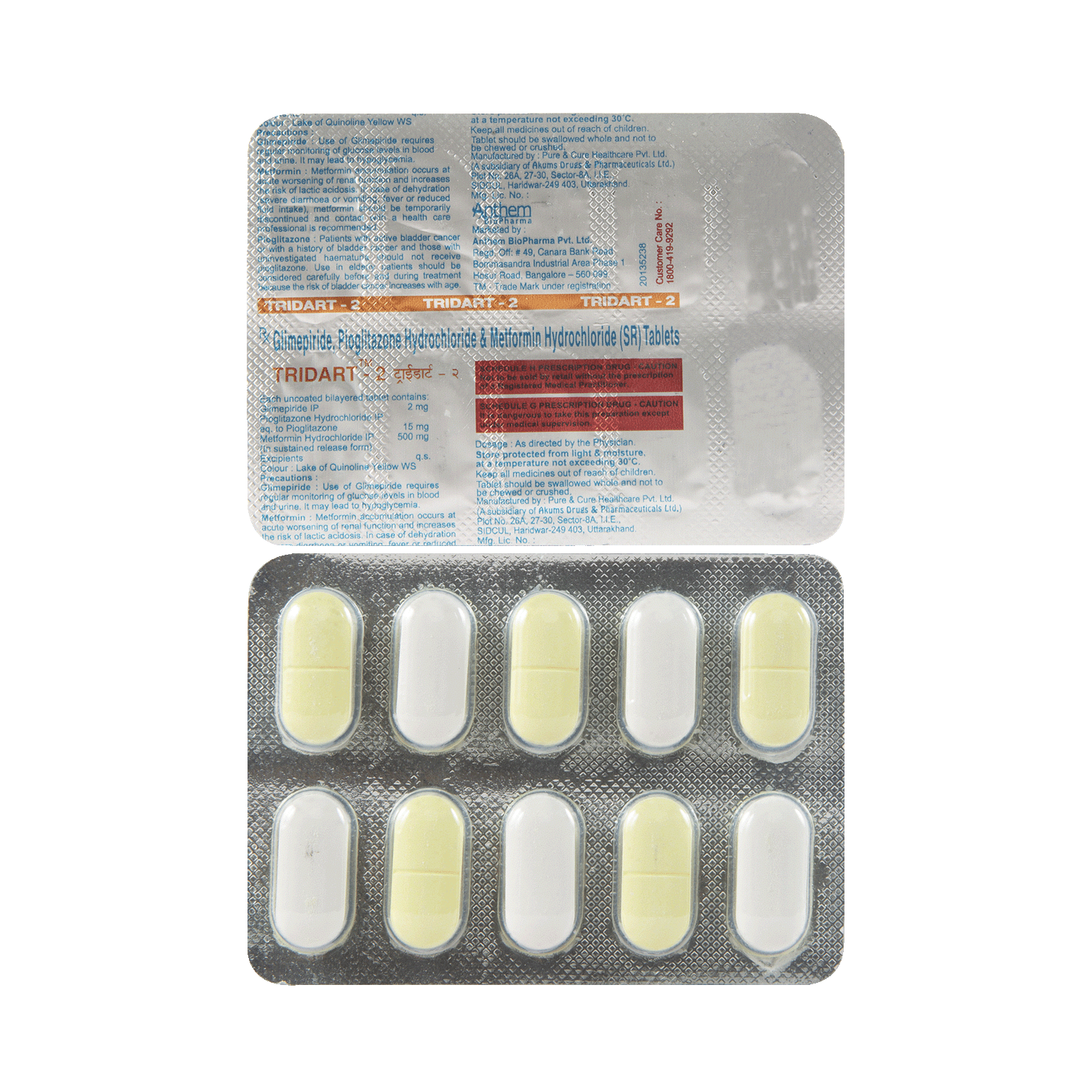Tridart 2mg Tablet