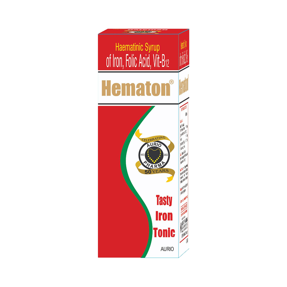 Aurio Pharma Hematon Haematinic Syrup - Image 1