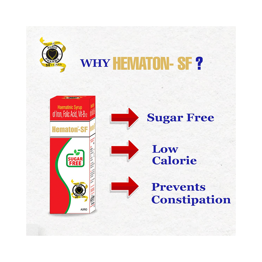 Aurio Pharma Hematon Haematinic Syrup - Image 12