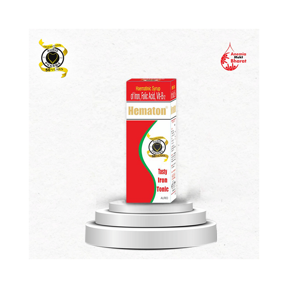 Aurio Pharma Hematon Haematinic Syrup - Image 4