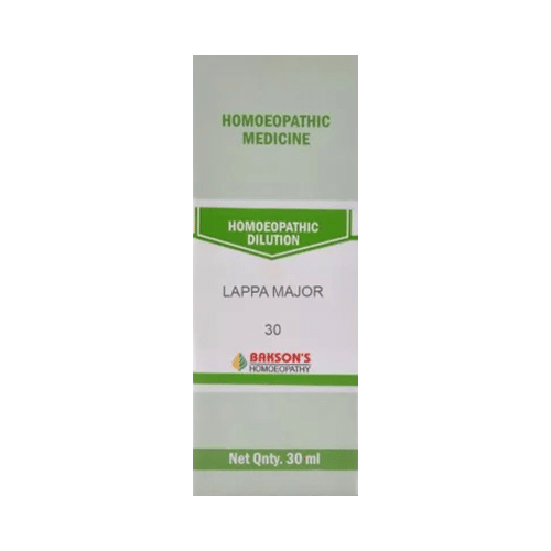 Bakson's Homeopathy Lappa Major Dilution 30 - Image 1