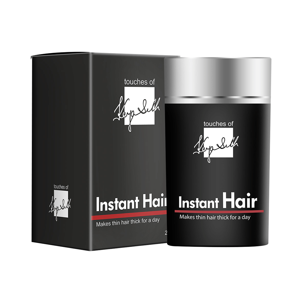 Keya Seth Instant Hair Building Fibers Hair Loss Concealer Powder Black - Image 1