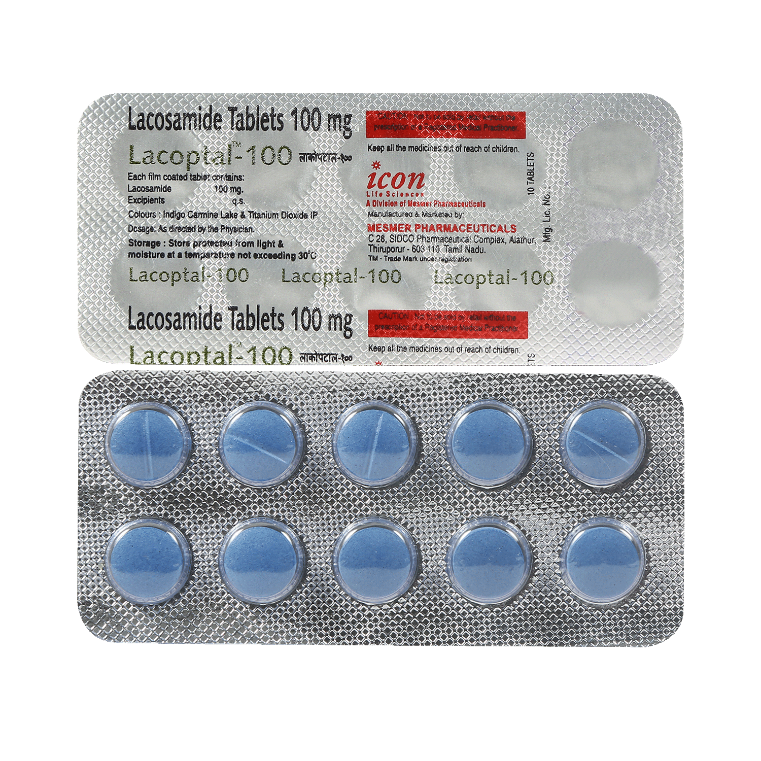 Lacoptal 100mg Tablet - Image 1