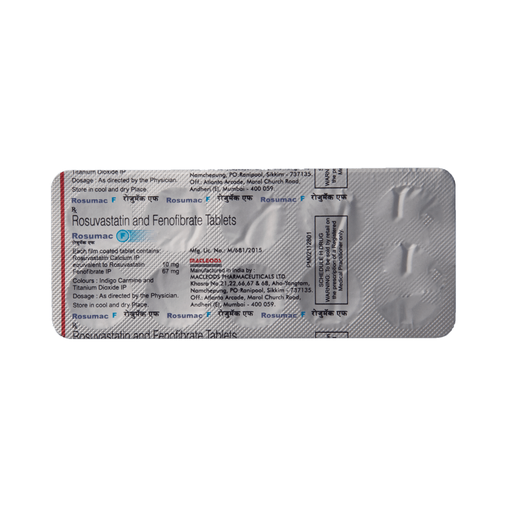 Rosumac F Tablet - Image 5