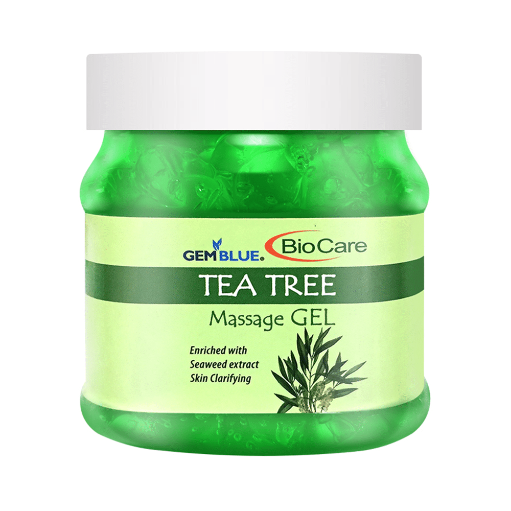 Gemblue Biocare Tea Tree Massage Gel - Image 1