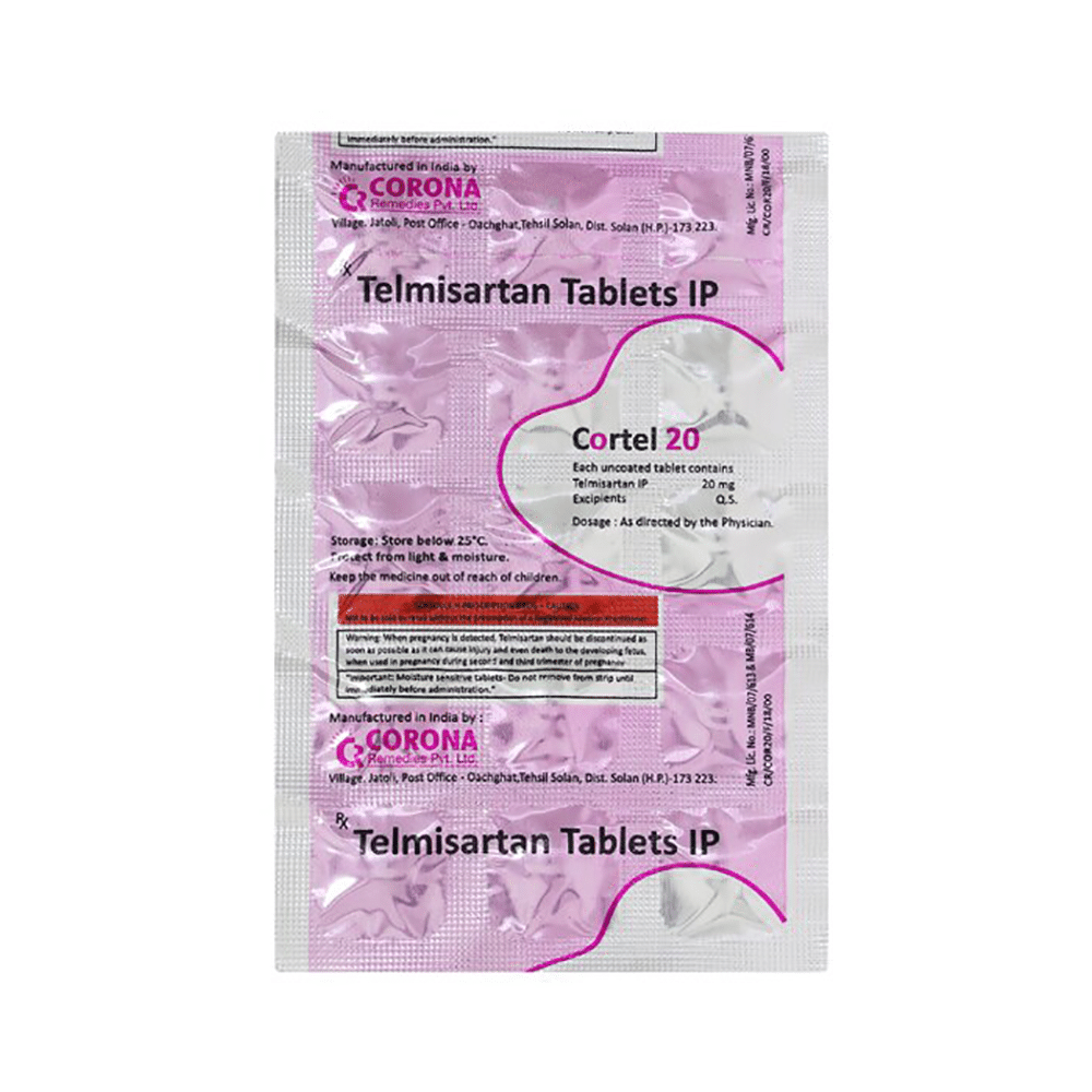 Cortel 20 Tablet - Image 3