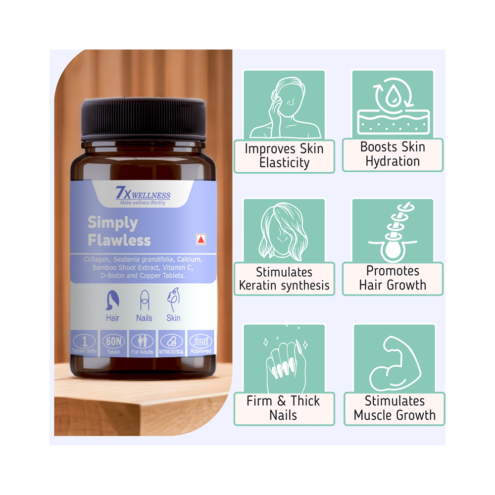 7X Wellness Simply Flawless Tablet (60 Each) - Image 8