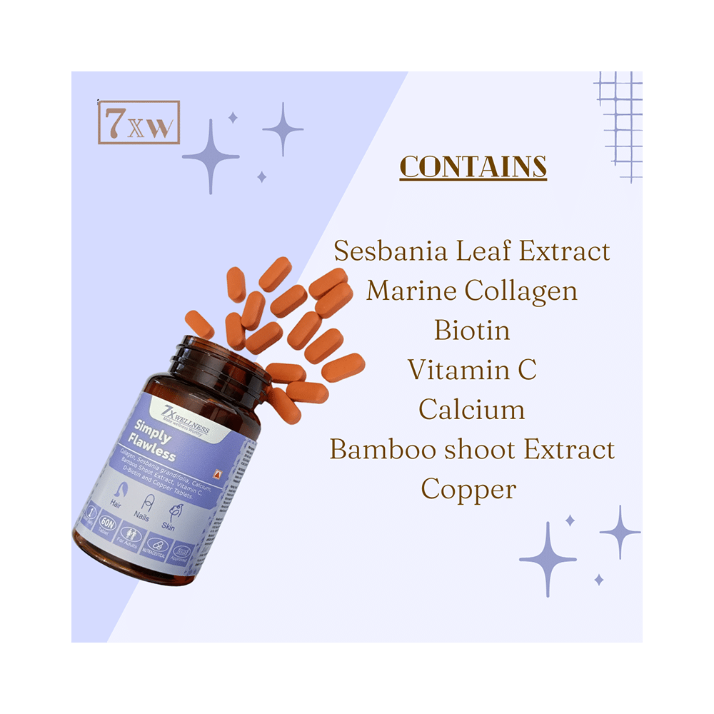 7X Wellness Simply Flawless Tablet (60 Each) - Image 7