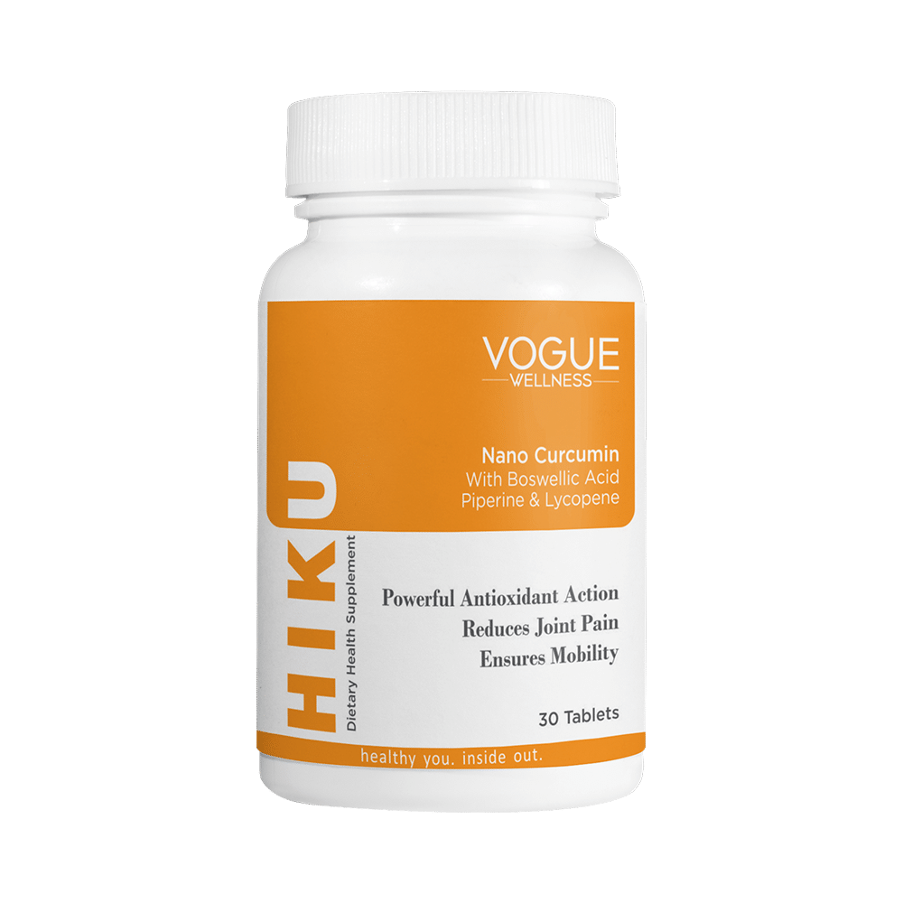 Vogue Wellness Hiku Nano Curcumin Tablet (30 Each)