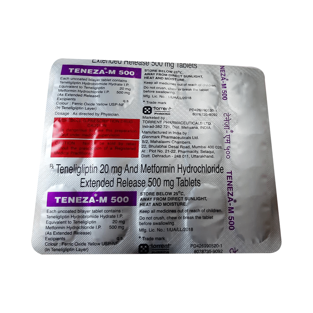 Teneza-M 500 Tablet ER - Image 4