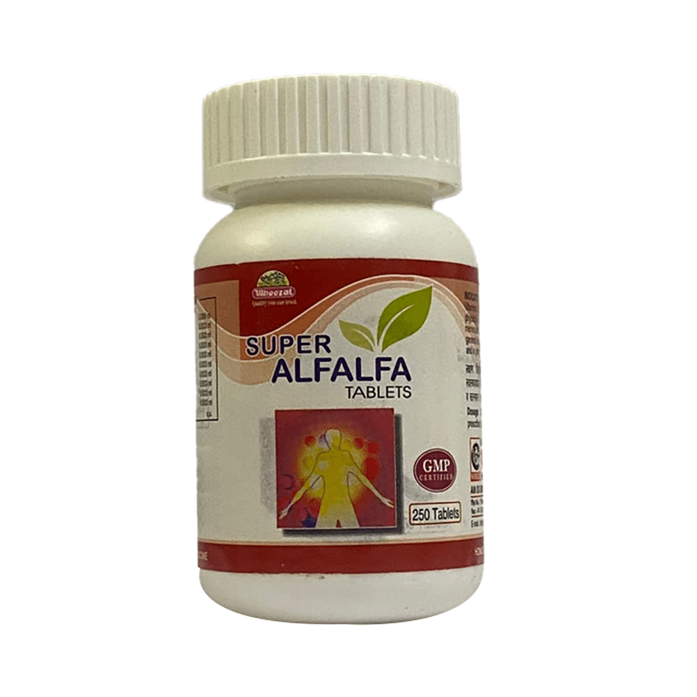 Wheezal Super Alfalfa Tablet