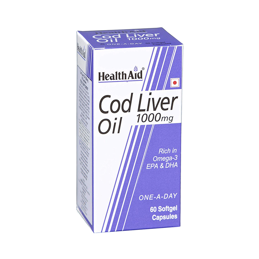 Healthaid Cod Liver Oil 1000mg Capsule