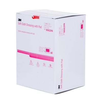 3M Soft Cloth Dressing with Pad 8662A - Image 4