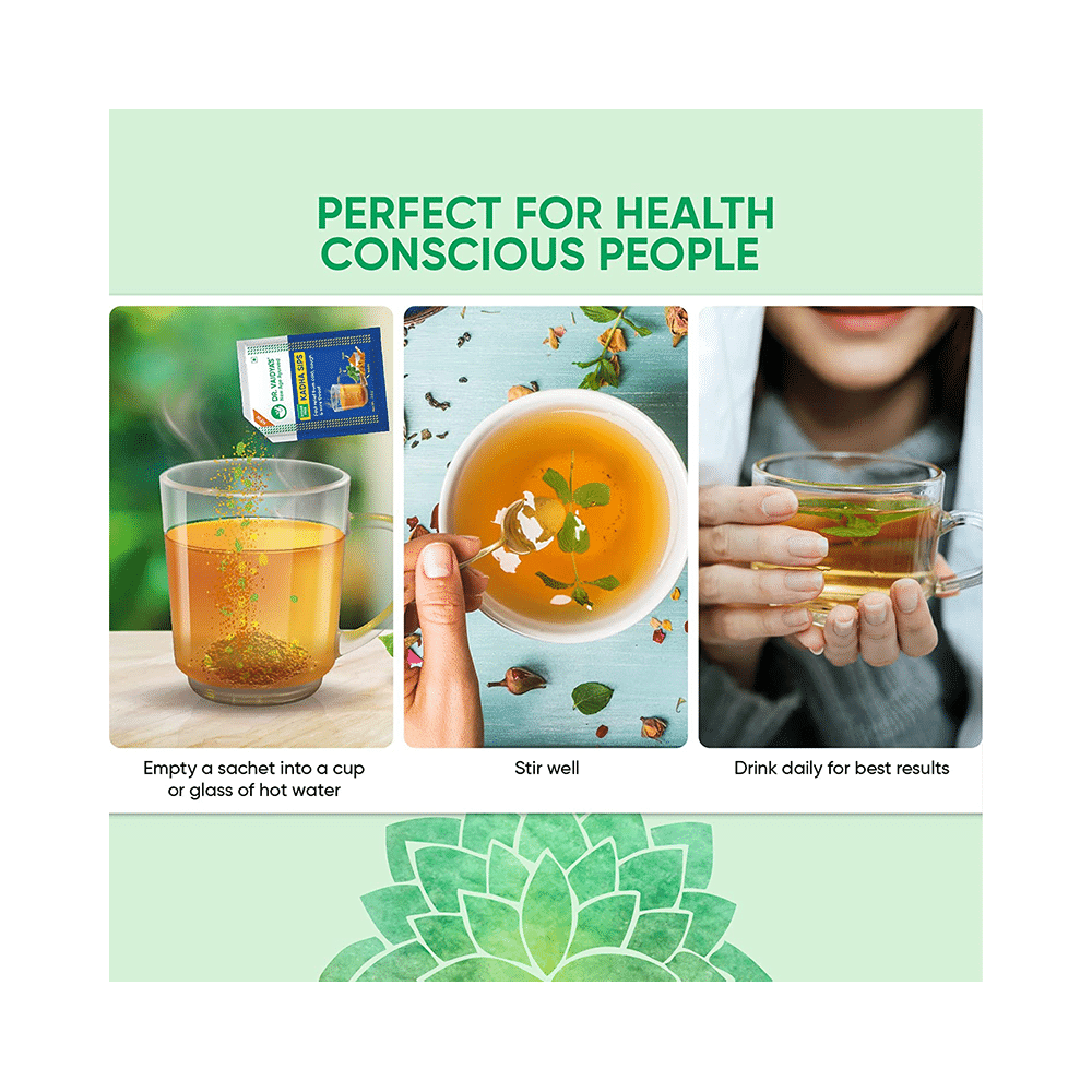 Dr. Vaidya's Kadha Sips Sachet (30 Each) with Vaporizer Free - Image 3