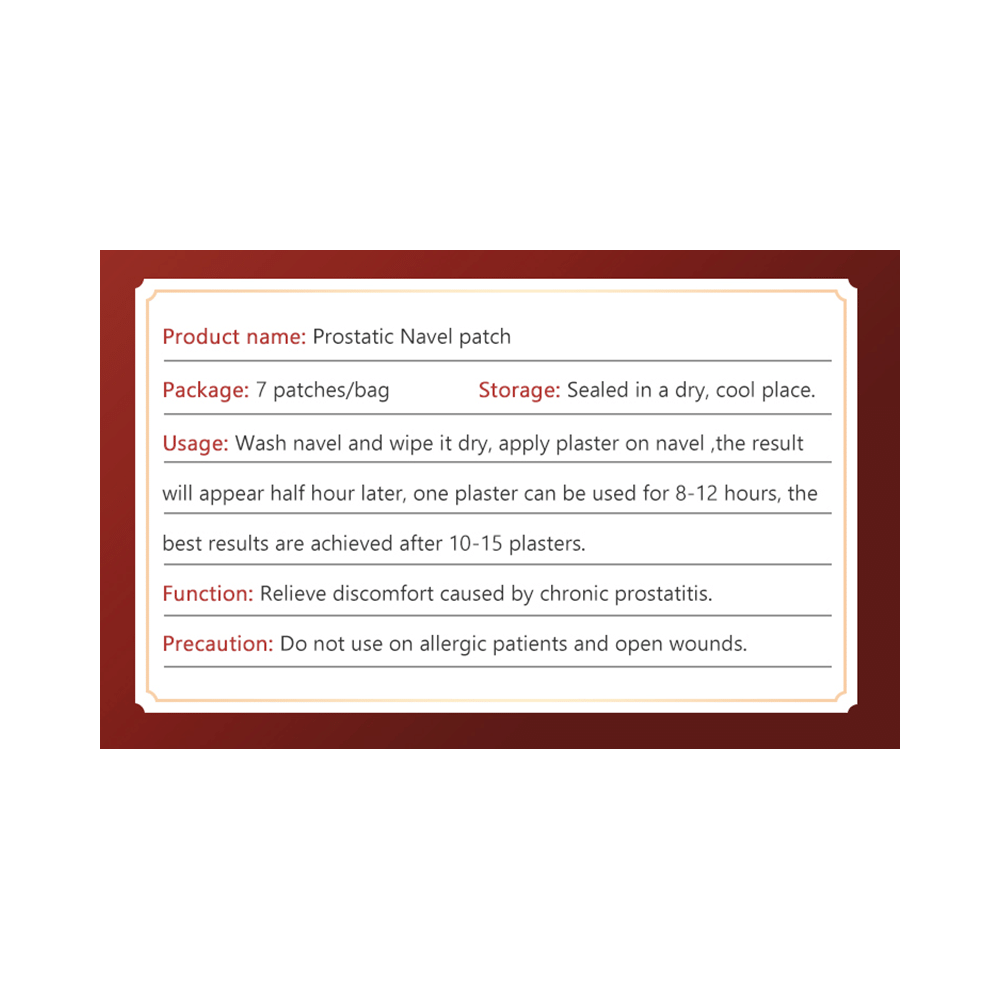 AHC Prostatic Navel Patch - Image 5