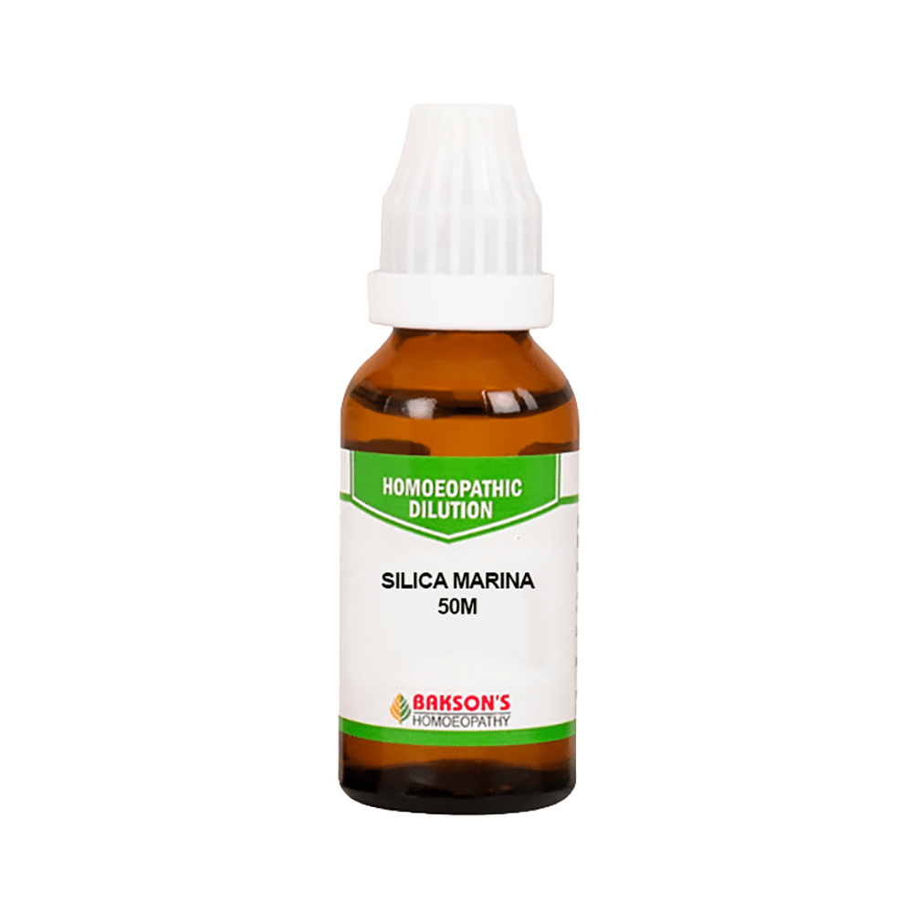Bakson's Homeopathy Silica Marina Dilution 50M - Image 2