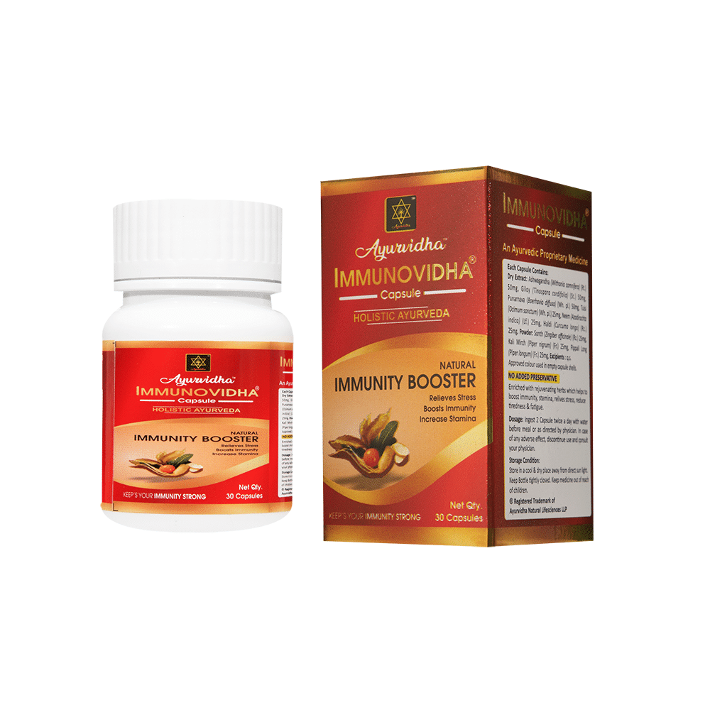 Ayurvidha Immunovidha Capsule (30 Each) - Image 3