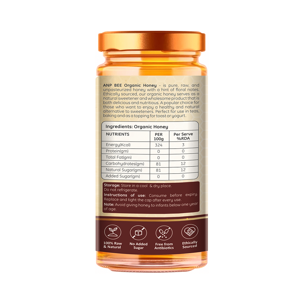 Anp Bee Organic Honey (500gm Each) - Image 2