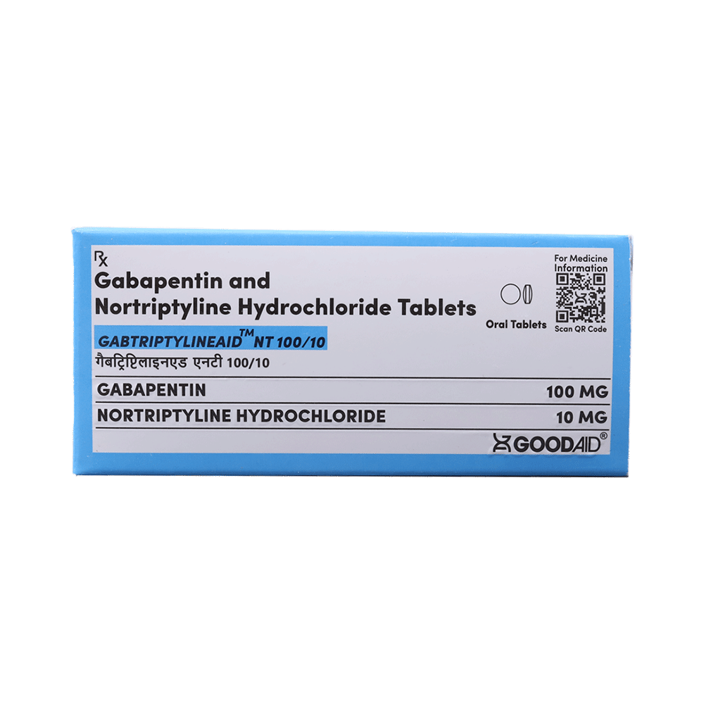 Gabtriptylineaid NT 100/10 Tablet - Image 1