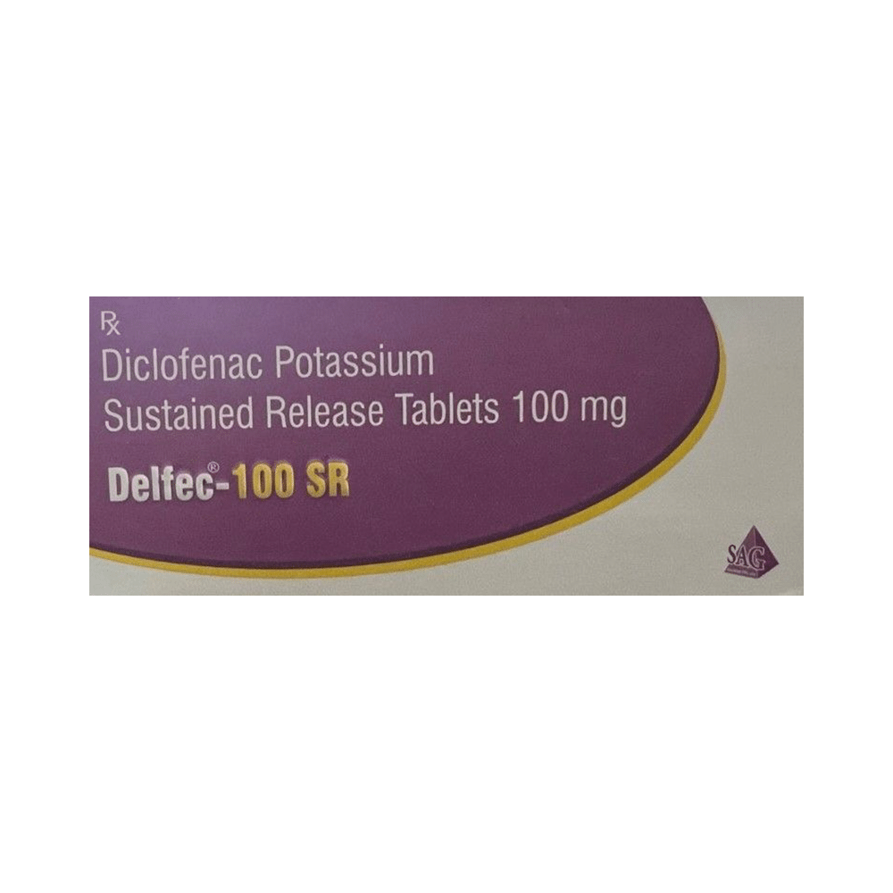 Delfec 100 SR Tablet