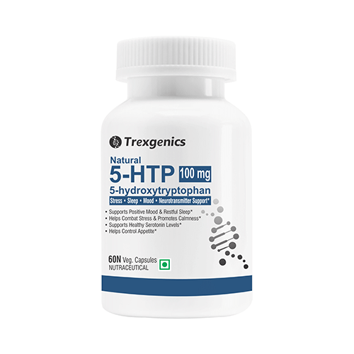 Trexgenics Natural 5-HTP 100mg Veg Capsule