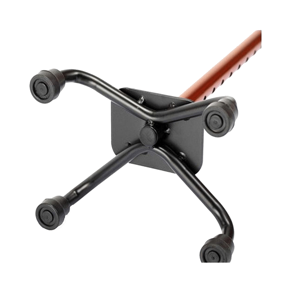 MCP Jindal WS 420 Quadripod Adjustable Four Legged Walking Stick Brown - Image 3