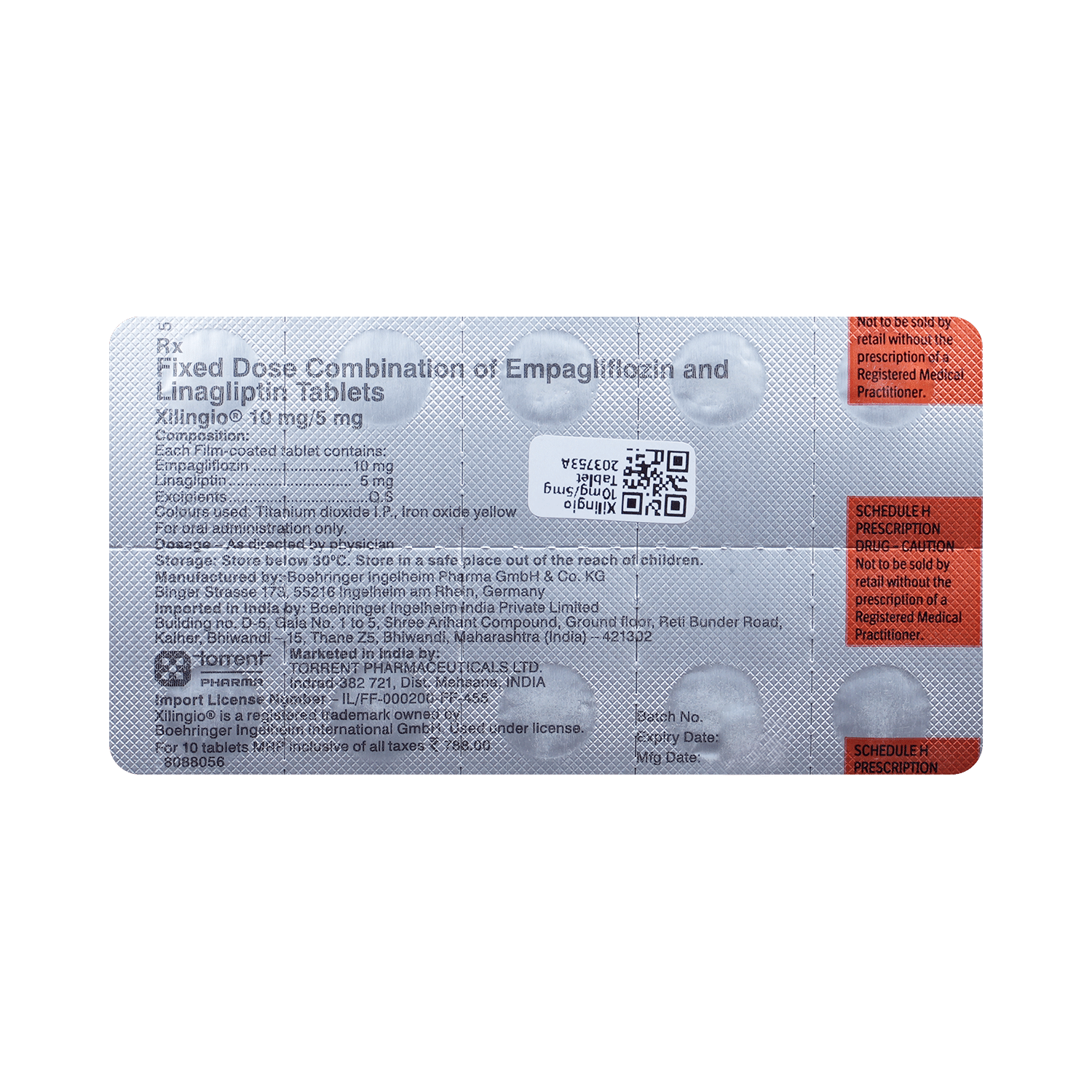 Xilingio 10mg/5mg Tablet - Image 3