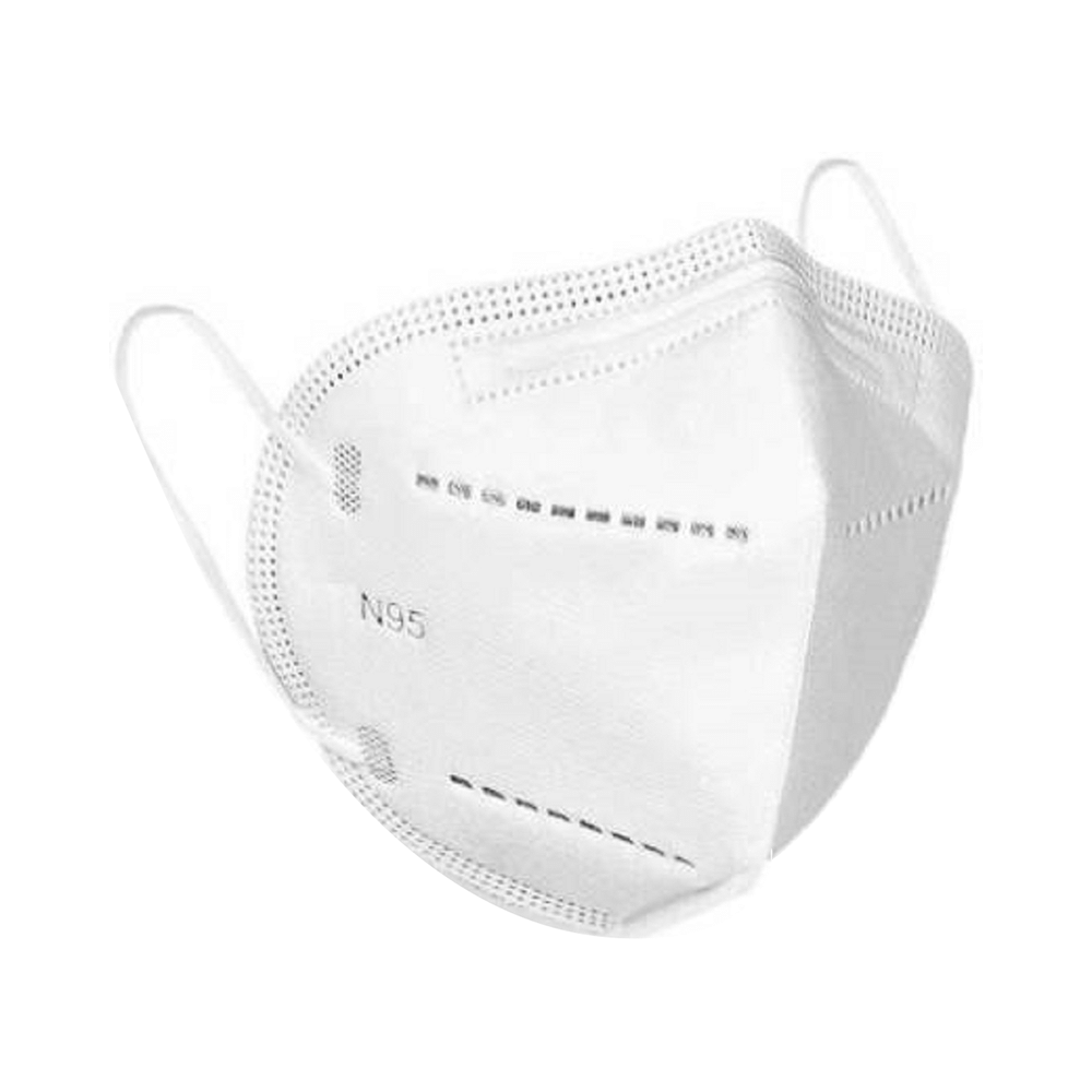 7 Shield 5 Layered N 95 Mask White