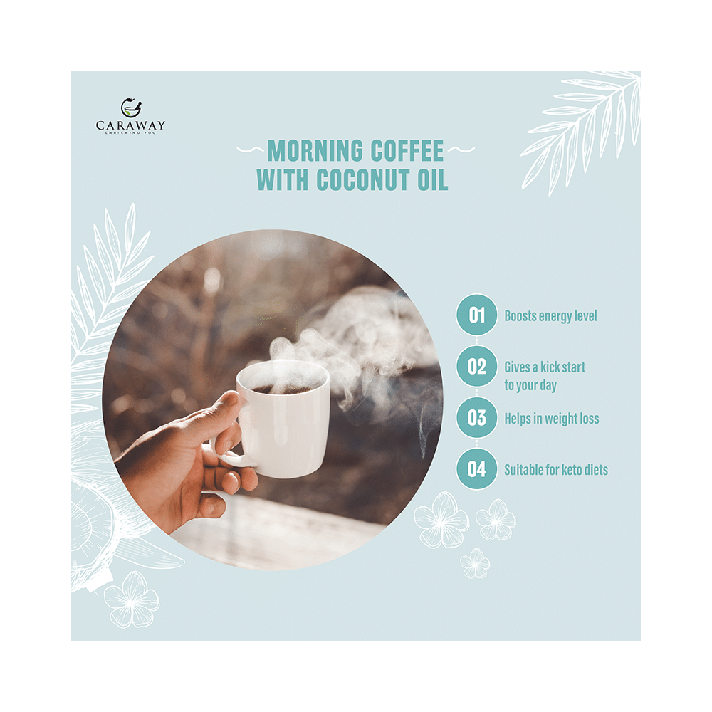 Caraway 100% Organic Coconut Cold Pressed Oil - Image 7