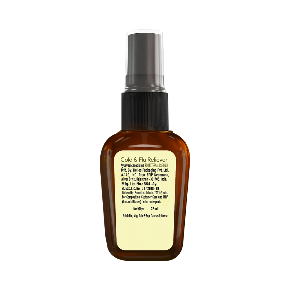 Zandu Cold & Flu Reliever Spray Liquid - Image 3