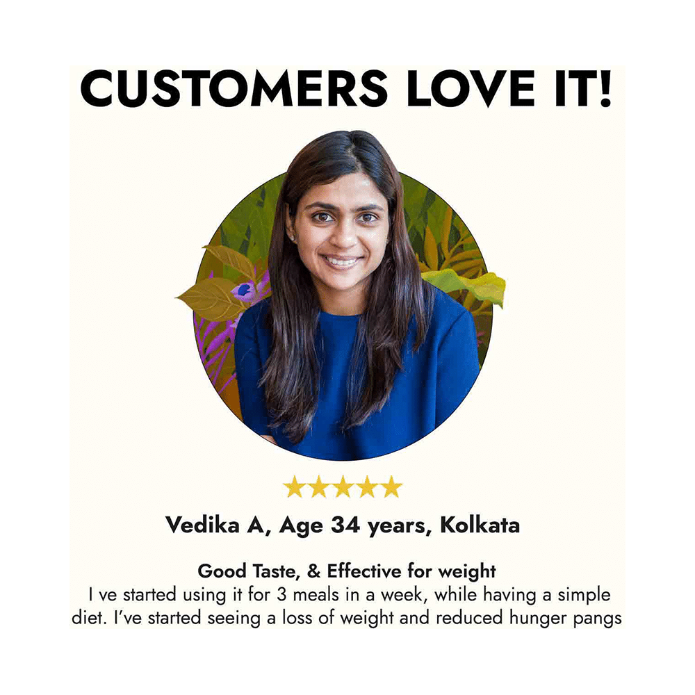 Kapiva Weight Wise Foods Slim Shake Weight Control with High Protein & High Fibre | Flavour Mango - Image 10