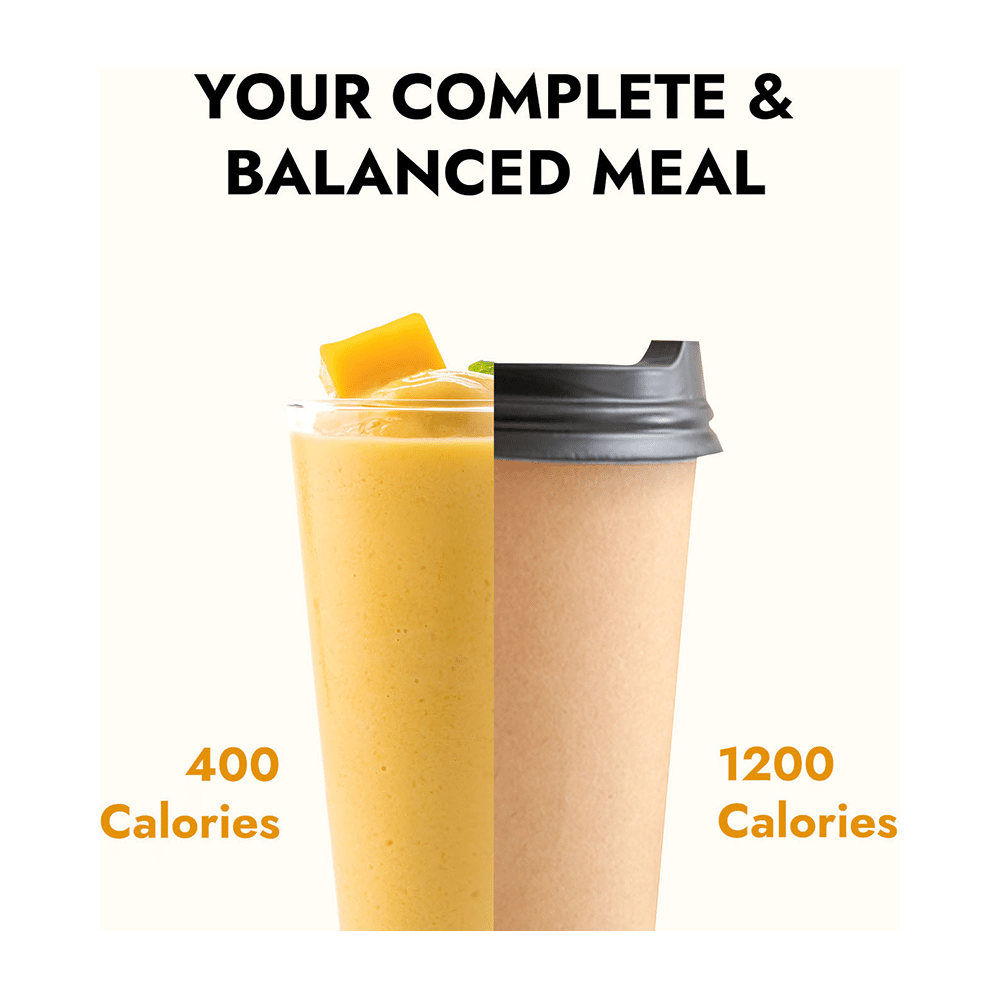 Kapiva Weight Wise Foods Slim Shake Weight Control with High Protein & High Fibre | Flavour Mango - Image 9