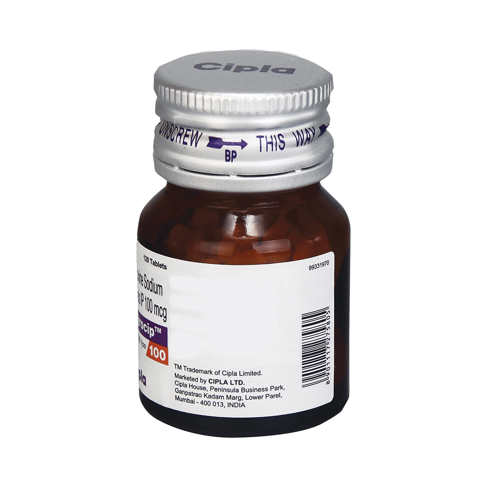 Thyrocip 100 Tablet - Image 3