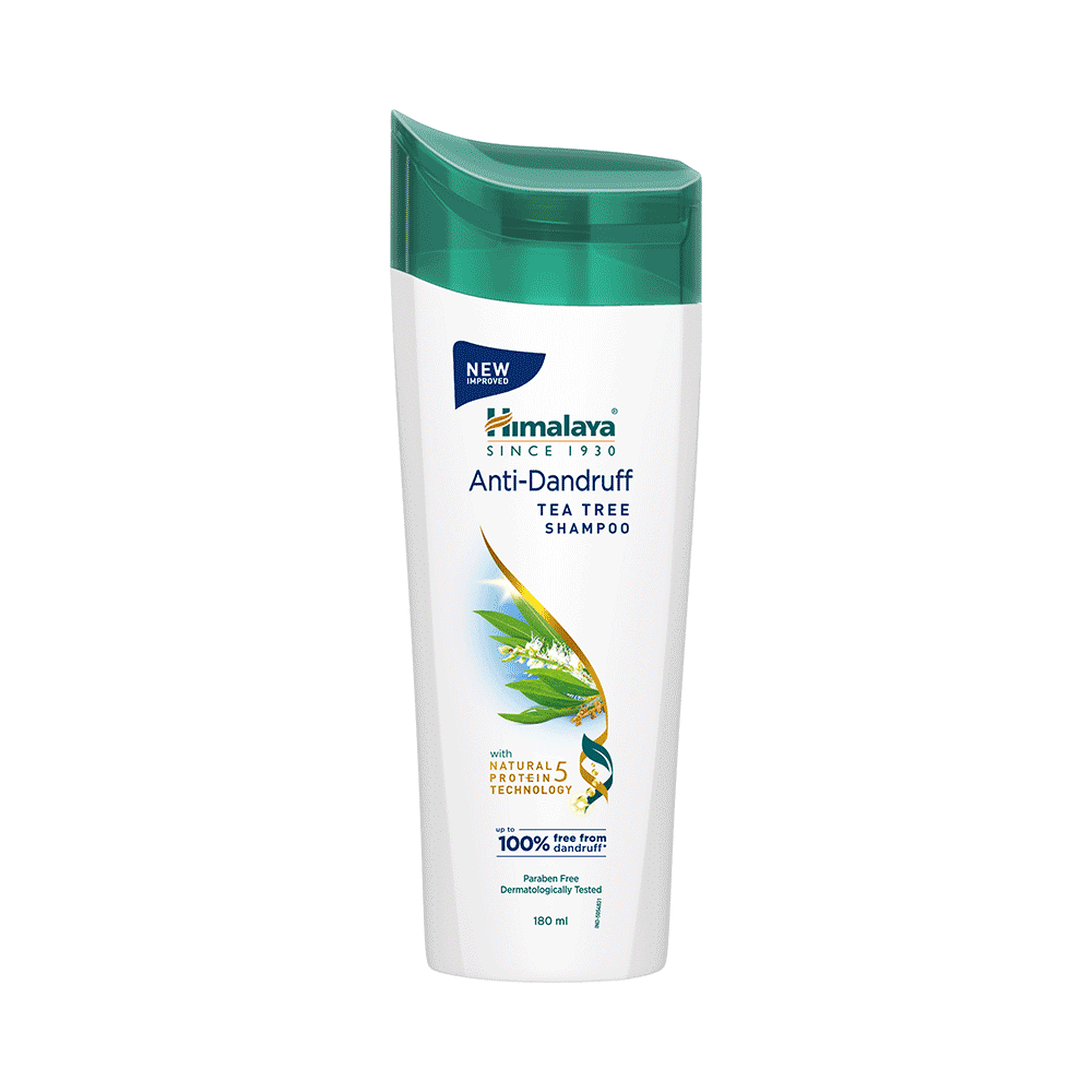 Himalaya Anti-Dandruff with Natural 5 Protein Technology Shampoo Tea Tree - Image 1