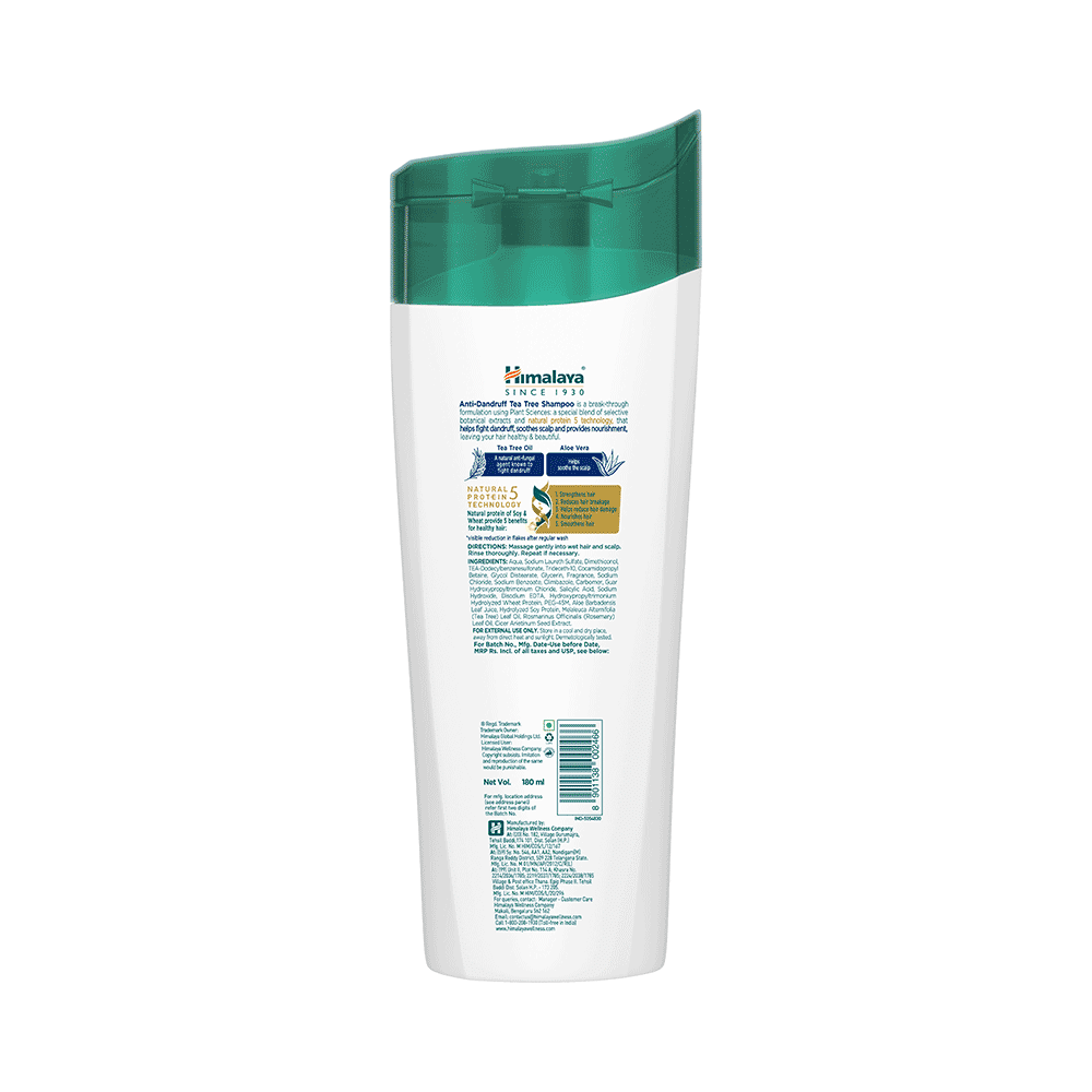 Himalaya Anti-Dandruff with Natural 5 Protein Technology Shampoo Tea Tree - Image 2