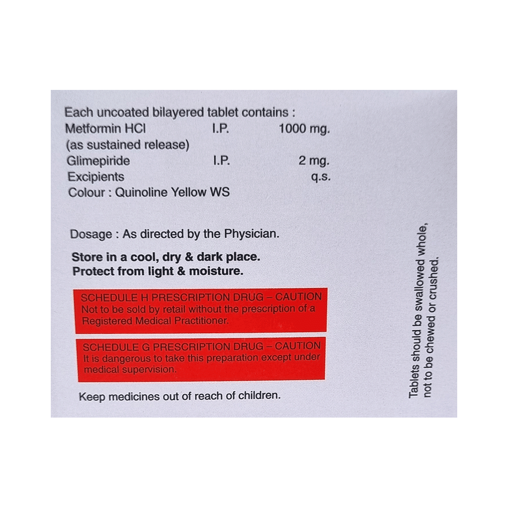 Glimbite-M2 Forte Tablet SR - Image 2