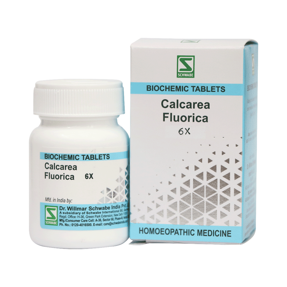 Dr Willmar Schwabe India Calcarea Fluorica Biochemic Tablet 6X - Image 4