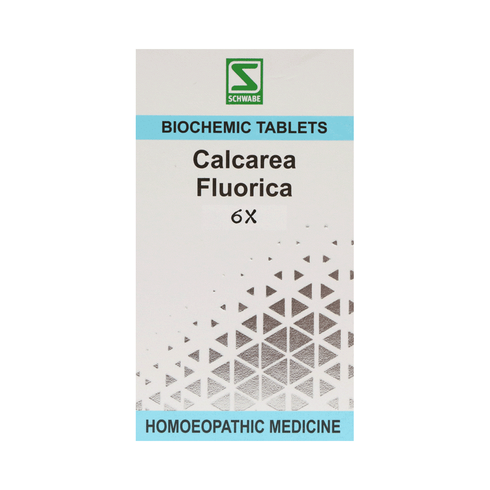 Dr Willmar Schwabe India Calcarea Fluorica Biochemic Tablet 6X - Image 1