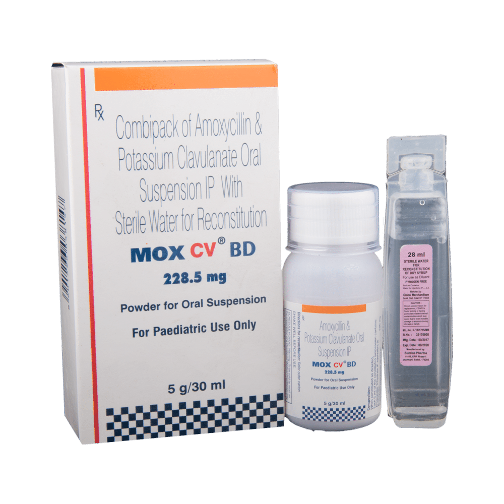 Mox CV BD 228.5mg Powder for Oral Suspension - Image 1