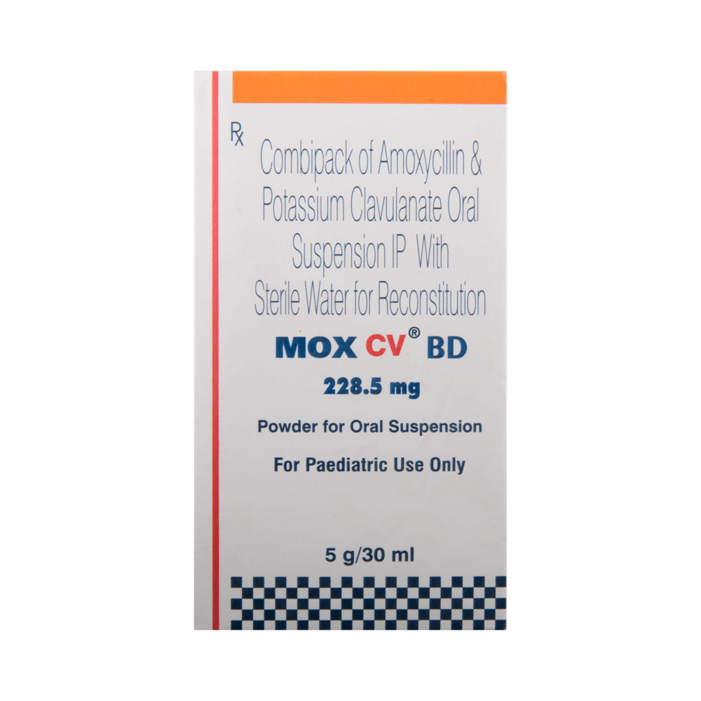 Mox CV BD 228.5mg Powder for Oral Suspension - Image 2