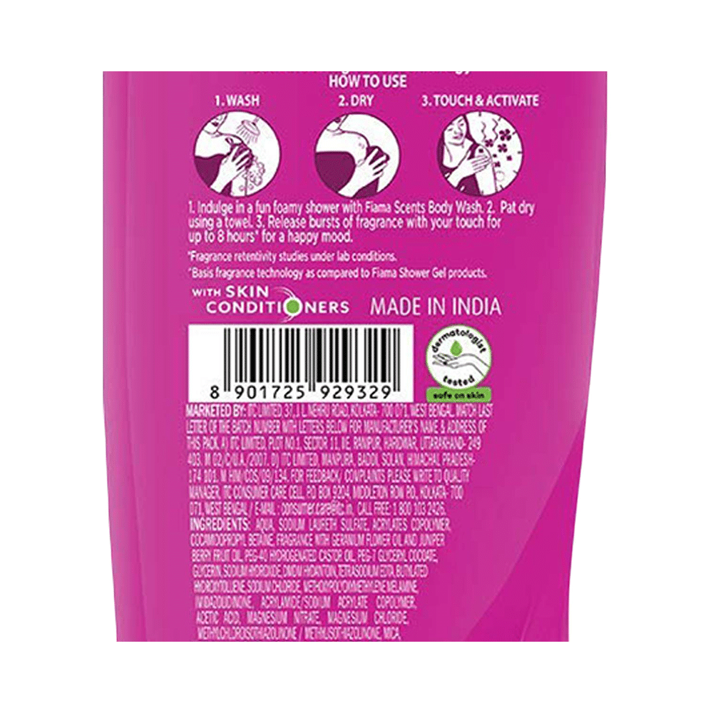 Fiama Scents Juniper & Geranium Body Wash - Image 4