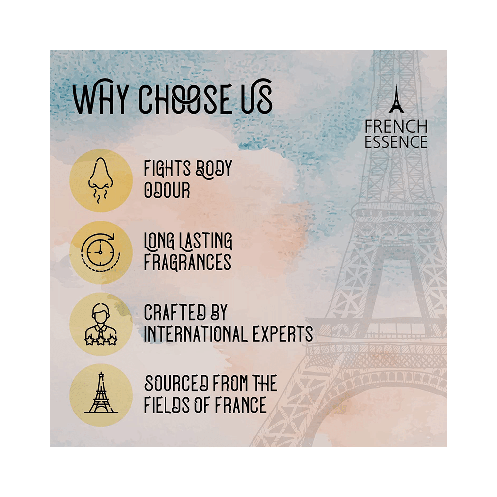 French Essence Bloom Deodrant Body Spray for Women (200ml Each) - Image 3