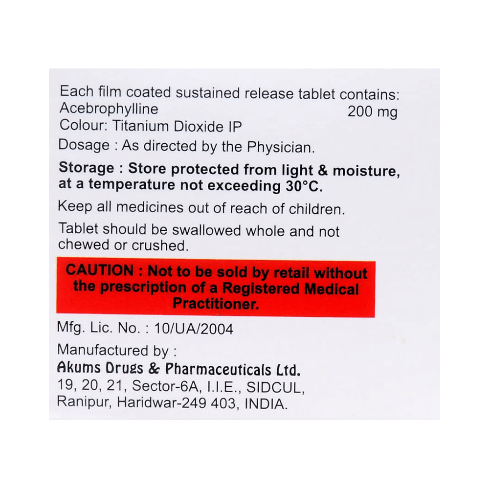 Aphynac SR 200 Tablet - Image 2