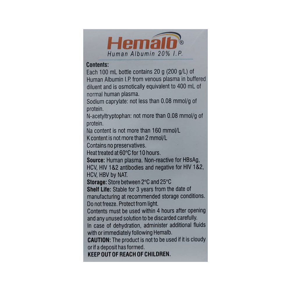 Hemalb Infusion - Image 2