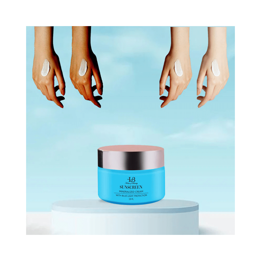 House of Beauty Sunscreen Mineralized Cream with Blue Light Protection SPF 30++ - Image 10