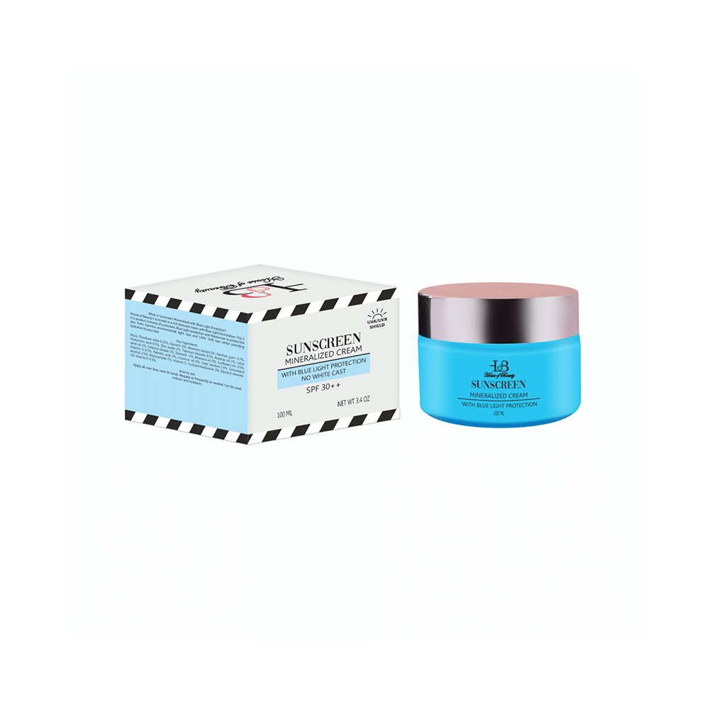 House of Beauty Sunscreen Mineralized Cream with Blue Light Protection SPF 30++ - Image 3