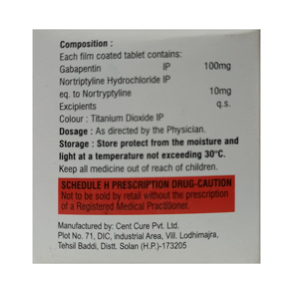 Nobapin NT 100 Tablet - Image 2